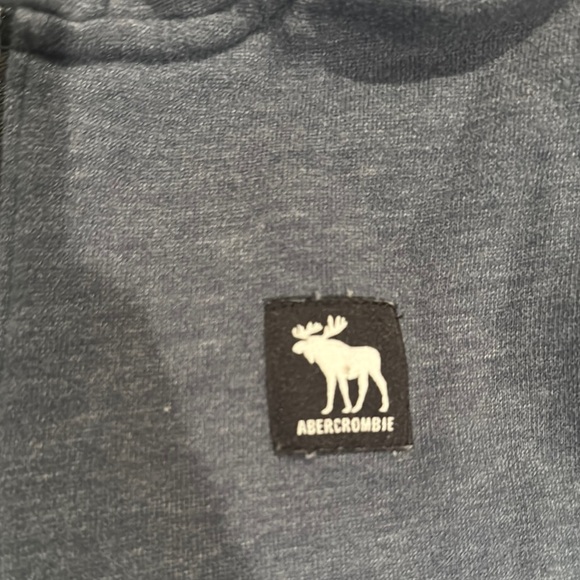 Abercrombie & Fitch Men's Gray and White Ombre Sweater - Picture 2 of 7